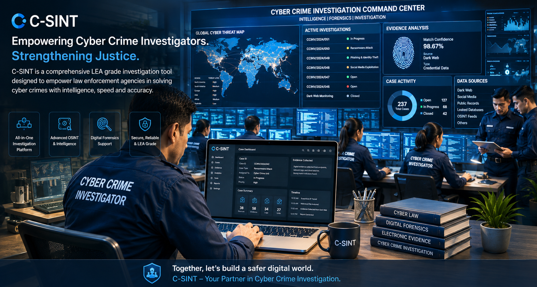 C-SINT Cyber Crime Investigation Command Center